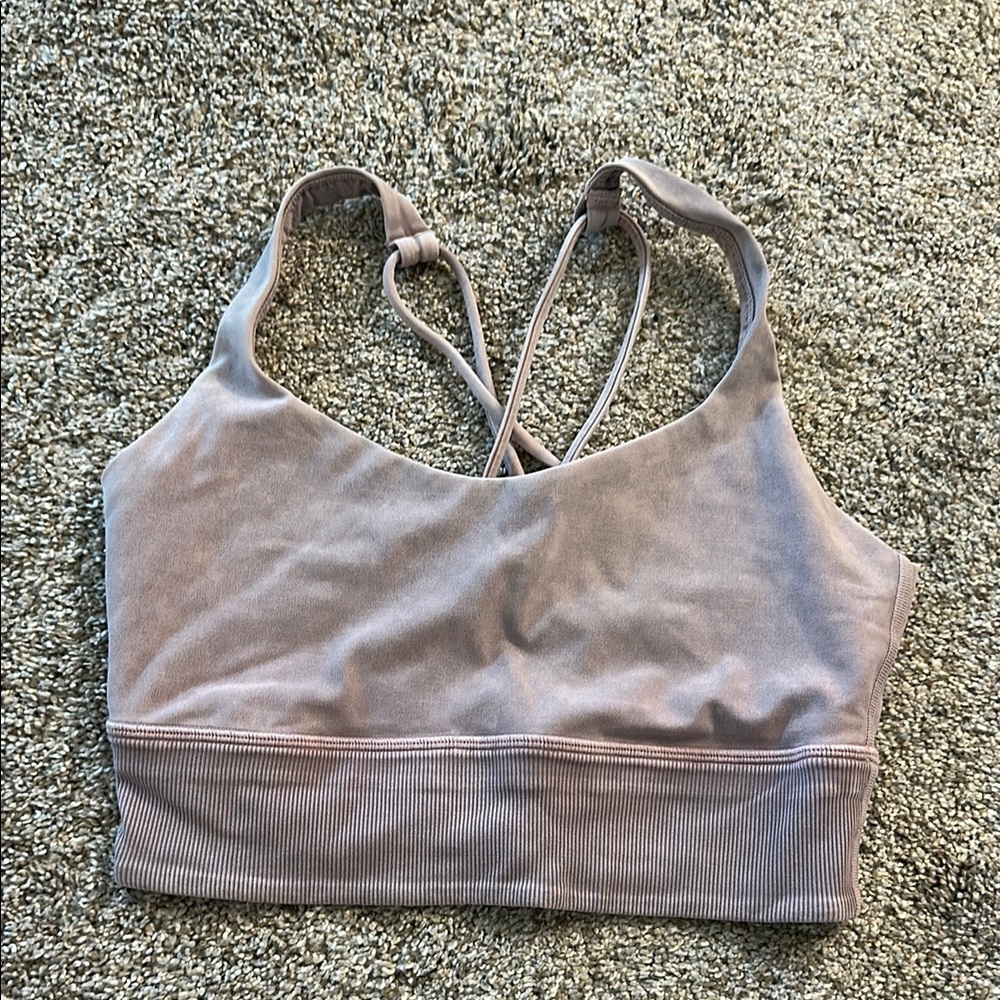 lululemon athletica Dusty Pink Sports Bra